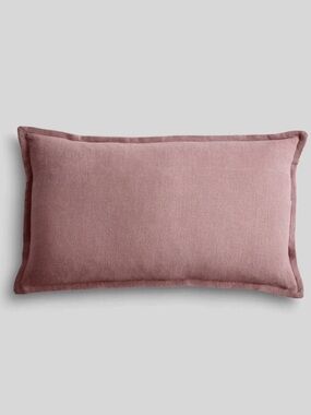 NWOT Quince European Linen Flange Edge Pillow Cover in Fig